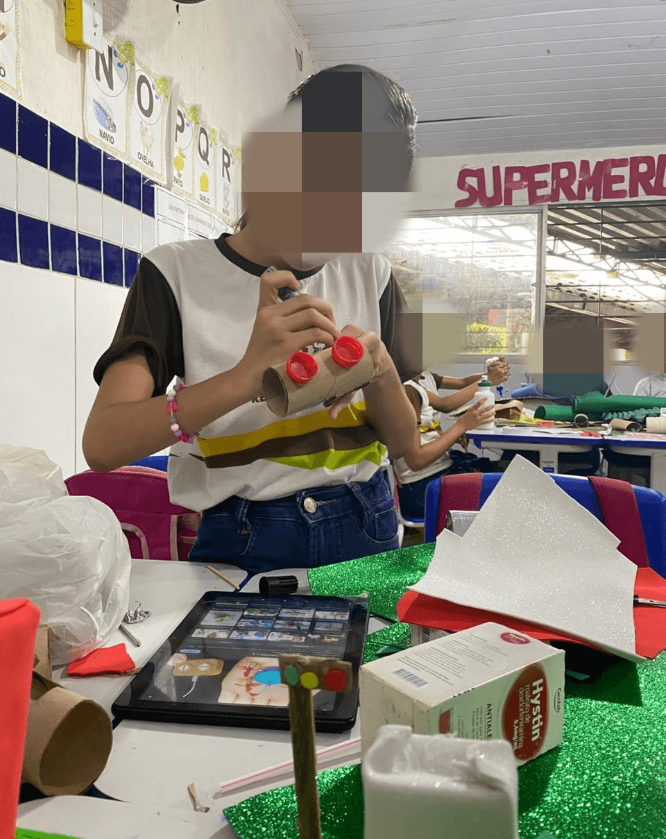 Experiência de cultura maker no Clube STEAM